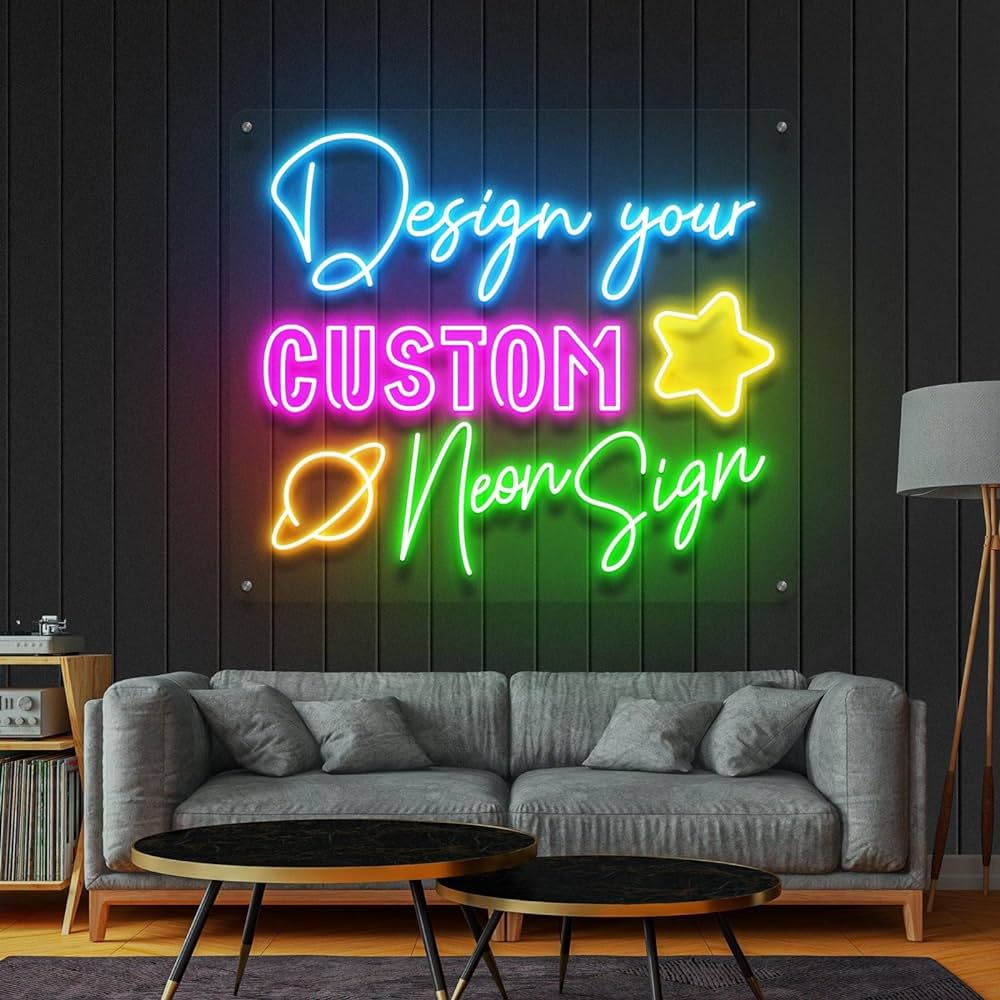 Illuminate Your Space: Buy and Customize Neon Signs Online